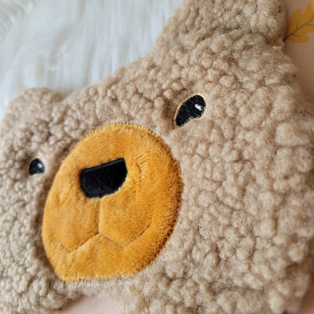 Fuzzy Bear Sleep Mask